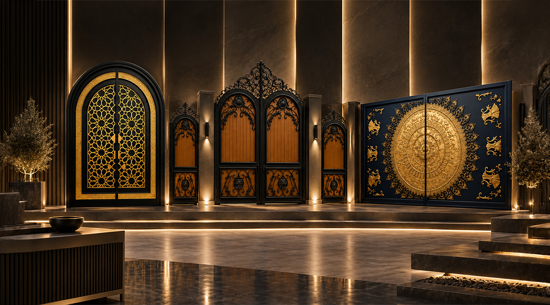 أفضل أبواب للفلل: حديد أم خشب أم WPC؟