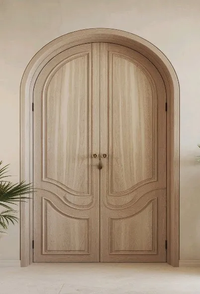 باب خارجي خشب تيك أفريقي